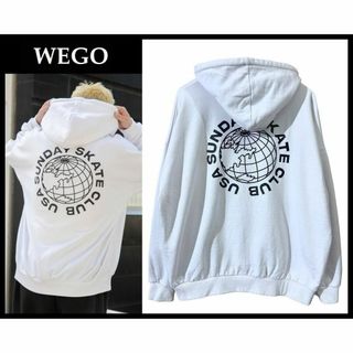 ウィゴー(WEGO)のG② 23AW SUNDAY SKATE CLUB サークル ロゴ パーカー L(パーカー)