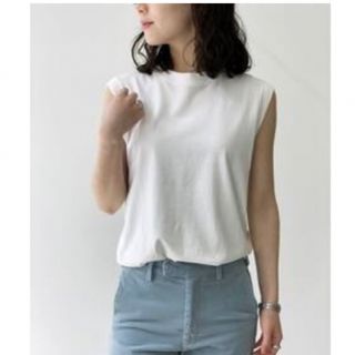 L'Appartement DEUXIEME CLASSE - 【ユニオンランチ 】RIB TANKTOPタンクトップ アパルトモン ホワイト