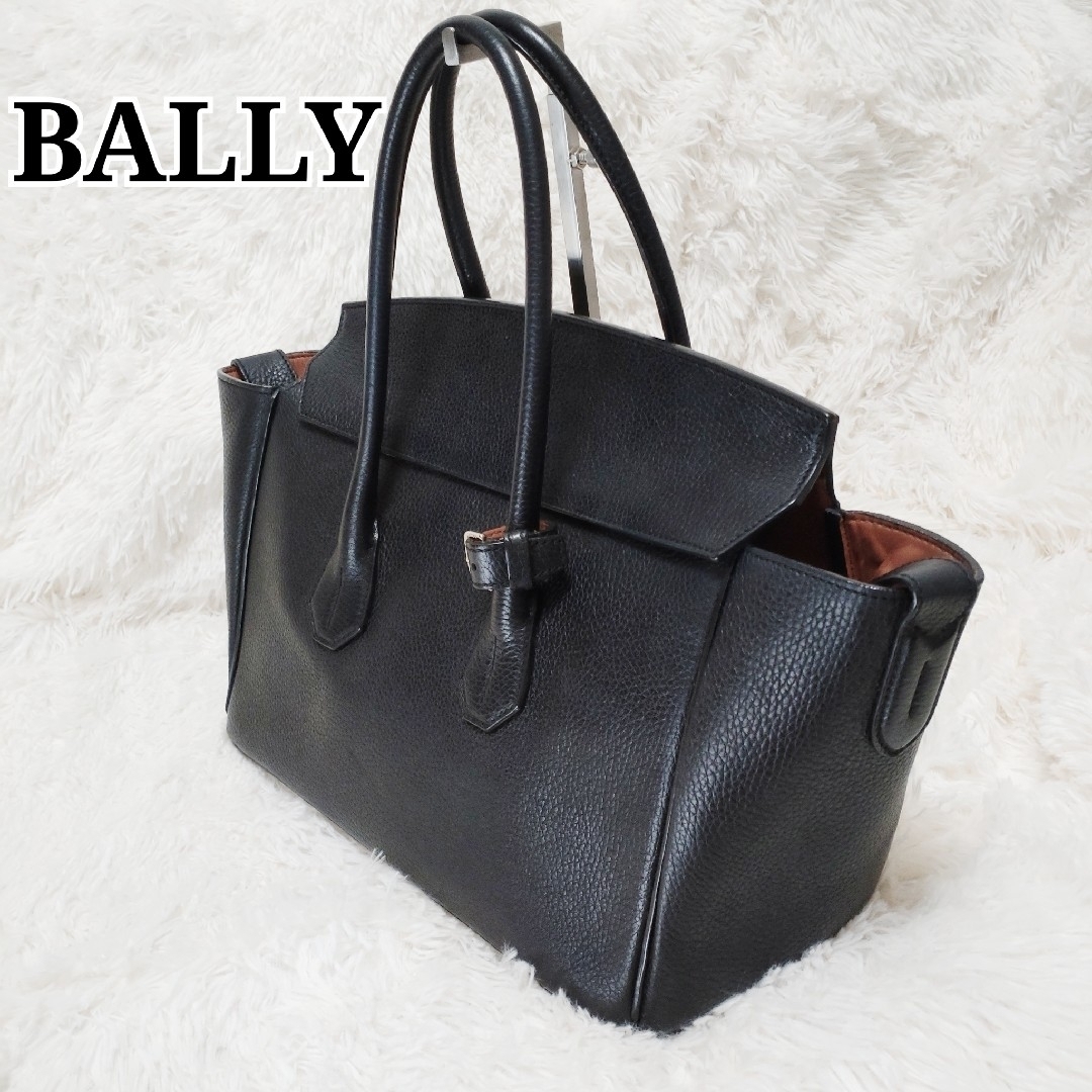 Bally(バリー)のBALLY バリー ソメ SOMMET トートバッグ ミディアム ブラック レディースのバッグ(トートバッグ)の商品写真