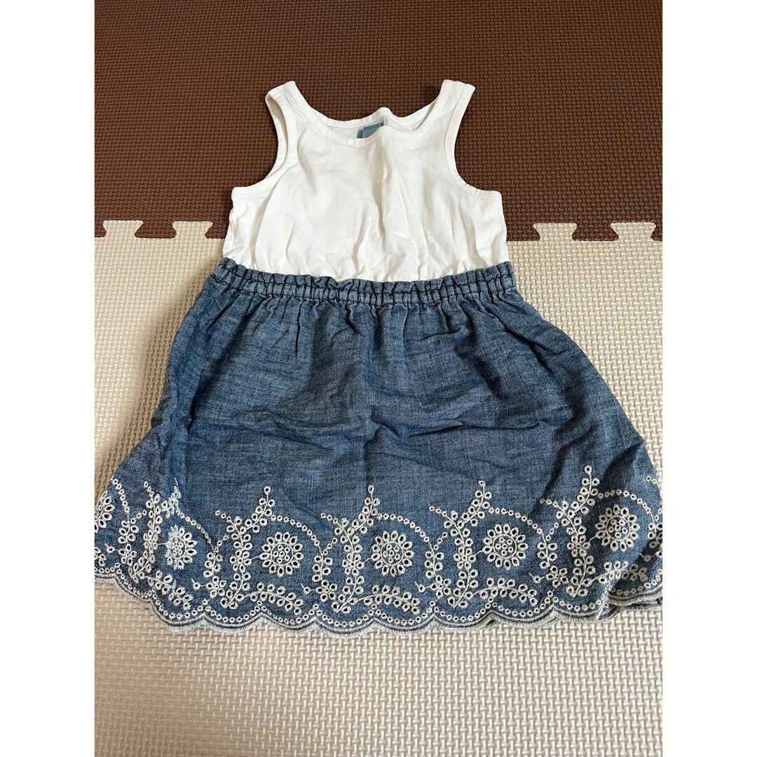 babyGAP(ベビーギャップ)のベビーギャップ　ワンピ キッズ/ベビー/マタニティのキッズ服女の子用(90cm~)(ワンピース)の商品写真