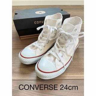 コンバース(CONVERSE)のコンバース ALLSTAR 白ハイカット(スニーカー)