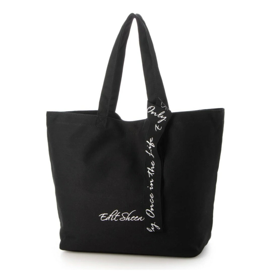 Edit Sheen(エディットシーン)のエディットシーン　ロゴキャンバストートバッグ レディースのバッグ(トートバッグ)の商品写真