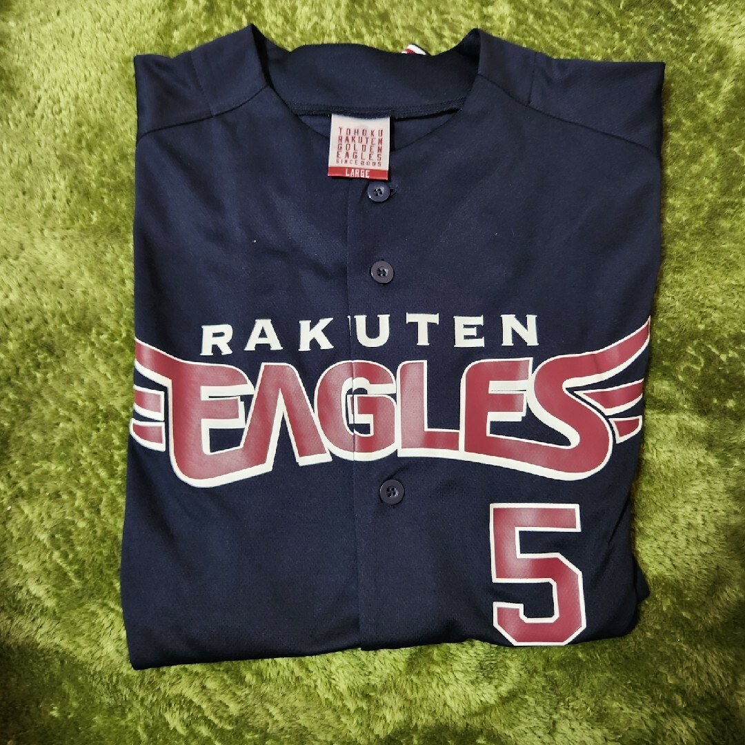 楽天イーグルス FANS ユニフォーム Lサイズ #5 茂木選手の通販 楽天イーグルス FANS ユニフォーム Lサイズ #5 茂木選手の通販
