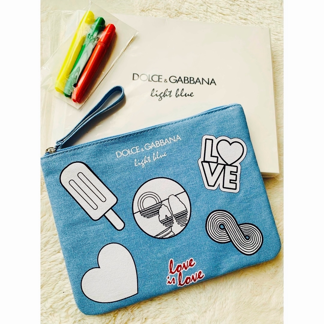 DOLCE&GABBANA(ドルチェアンドガッバーナ)のDOLCE&GABBANA ポーチ ノベルティ レディースのファッション小物(ポーチ)の商品写真