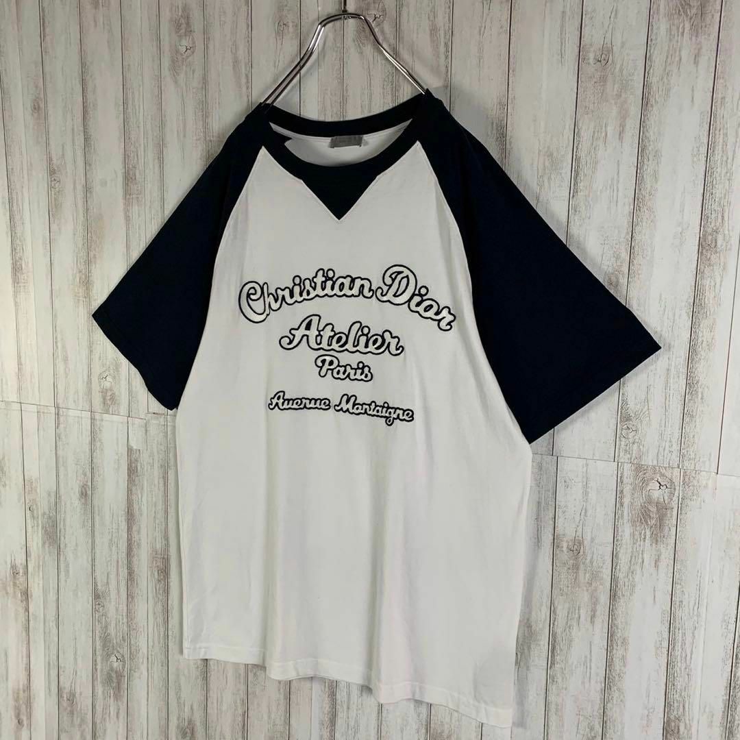 Christian Dior(クリスチャンディオール)の【最高級の逸品】ChristianDior ディオール アトリエ XL Tシャツ メンズのトップス(Tシャツ/カットソー(半袖/袖なし))の商品写真