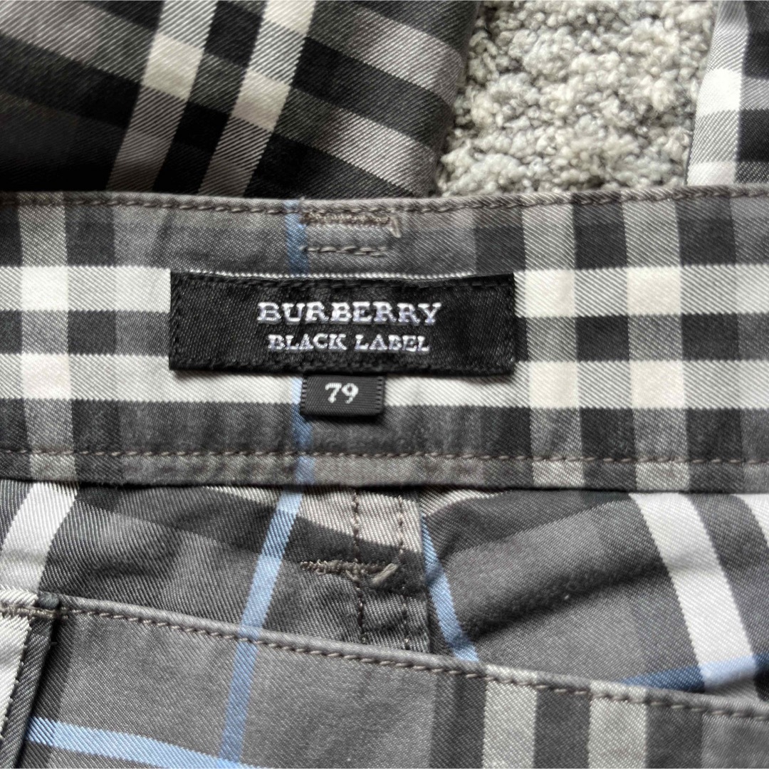 BURBERRY BLACK LABEL(バーバリーブラックレーベル)のバーバリーブラックレーベル　ノバチェック柄 メンズのパンツ(チノパン)の商品写真