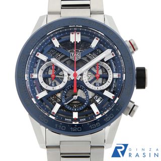 タグホイヤー(TAG Heuer)のタグホイヤー カレラ キャリバー ホイヤー02 クロノグラフ CBG2011.BA0662 メンズ 中古 腕時計(腕時計(アナログ))