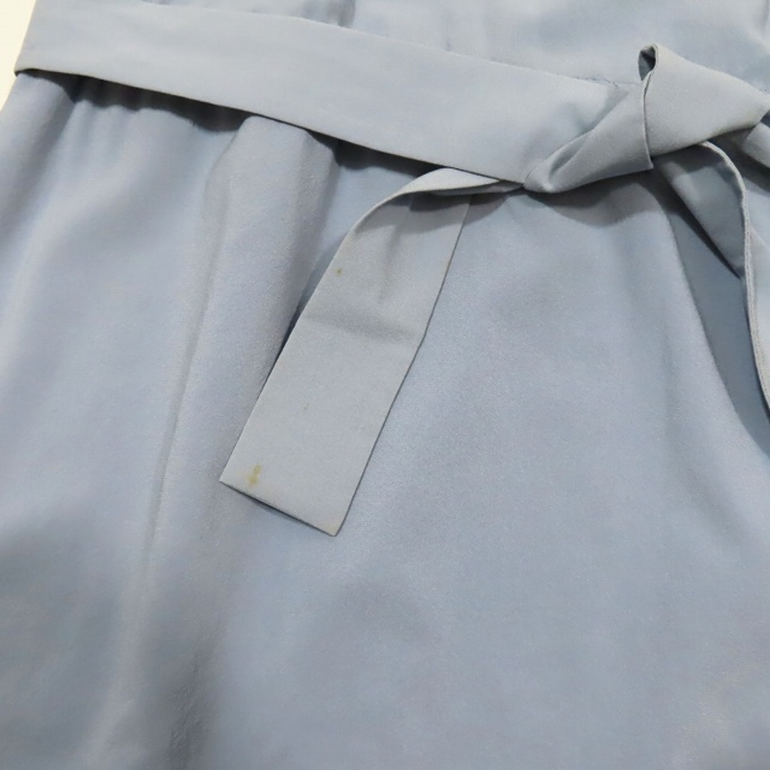 Balenciaga(バレンシアガ)のバレンシアガ シルク ドレス ワンピース フリル ノースリーブ  レディースのワンピース(ひざ丈ワンピース)の商品写真