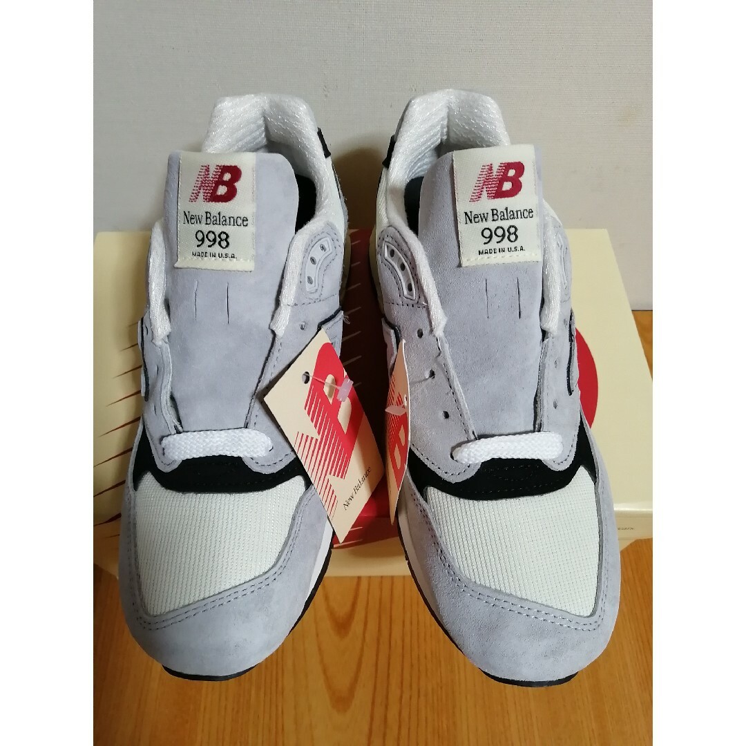 New Balance(ニューバランス)のus6 24.0cm ニューバランス U998GB グレー 未使用品 レディースの靴/シューズ(スニーカー)の商品写真