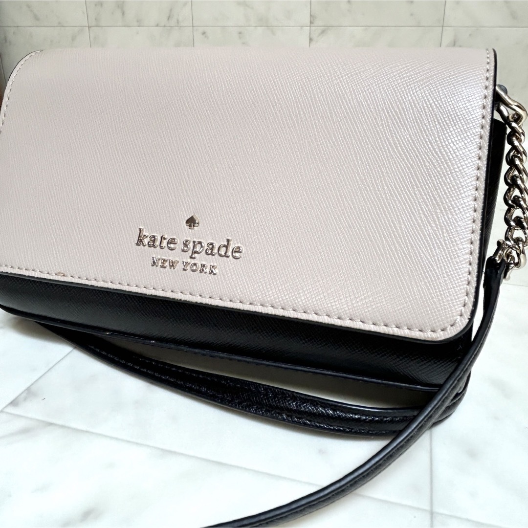 kate spade new york(ケイトスペードニューヨーク)の美品★ kate spade  ショルダーウォレット クラッチバッグ  2Way レディースのバッグ(ショルダーバッグ)の商品写真