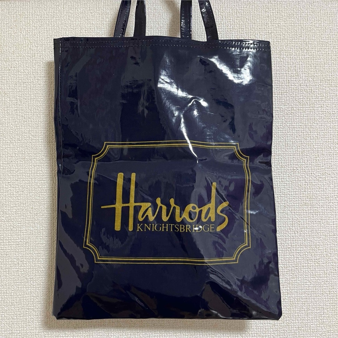 Harrods(ハロッズ)のハロッズ ロゴトートバッグ(ネイビー) レディースのバッグ(トートバッグ)の商品写真