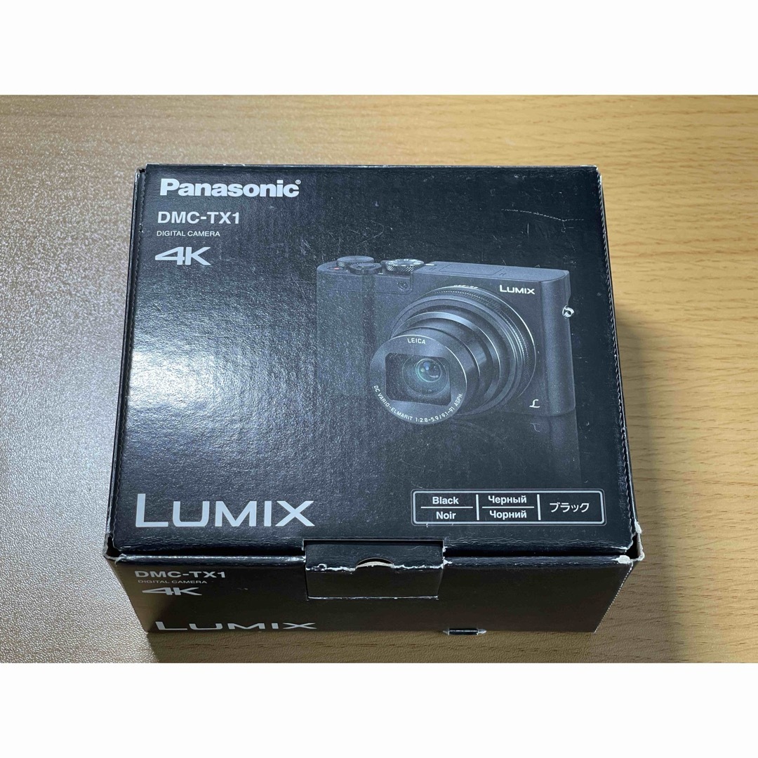 Panasonic(パナソニック)のPanasonic LUMIX TX DMC-TX1-K スマホ/家電/カメラのカメラ(コンパクトデジタルカメラ)の商品写真