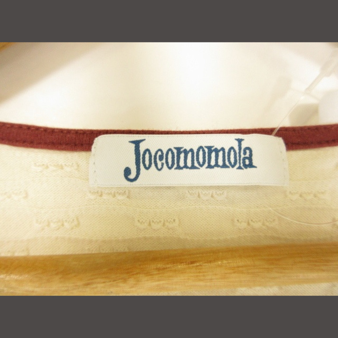 Jocomomola(ホコモモラ)のJOCOMOMOLA カットソー ラウンドネック  ベージュ 40  レディースのトップス(カットソー(半袖/袖なし))の商品写真