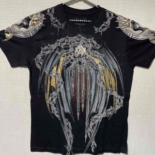 エドハーディー(Ed Hardy)のXzavier Iron Protector USA製Tシャツ Large 新品(Tシャツ/カットソー(半袖/袖なし))