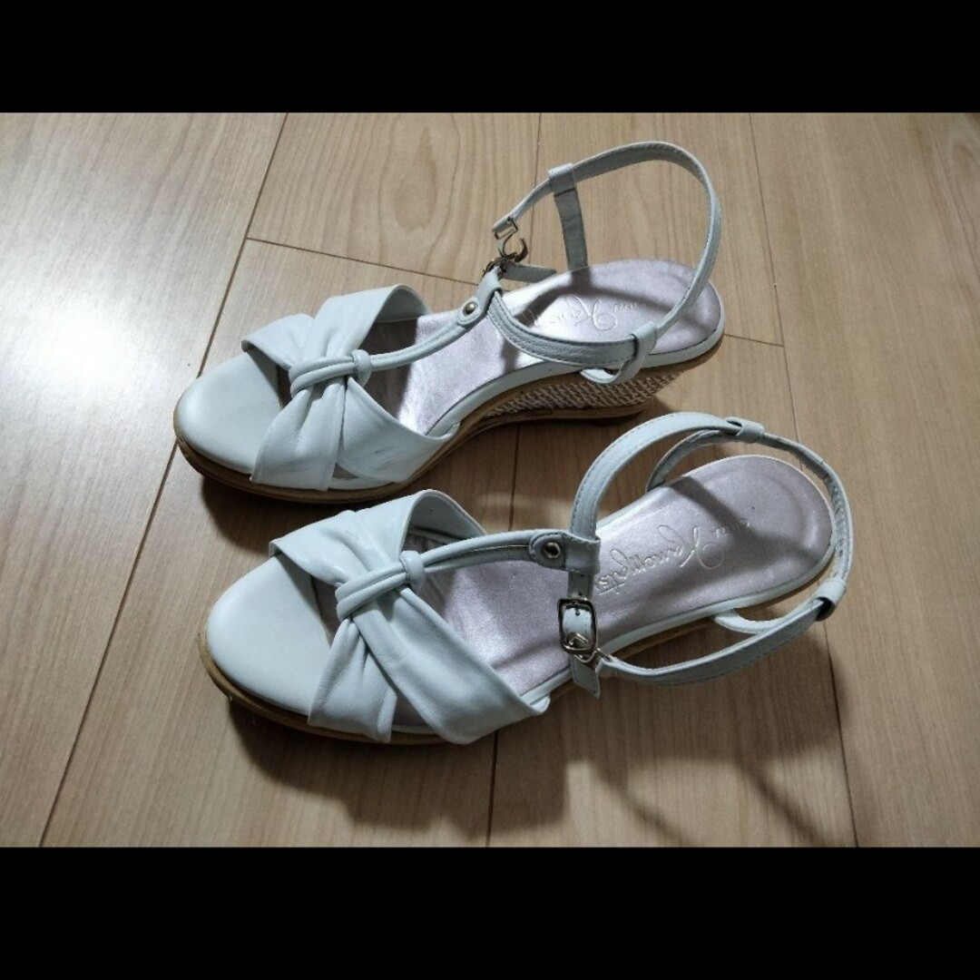 24.5cmギンザカネマツGINZA　Kanematsu厚底サンダル レディースの靴/シューズ(サンダル)の商品写真
