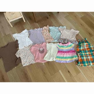 女の子　夏服　90 100 まとめ売り　保育園　Lagom babygap