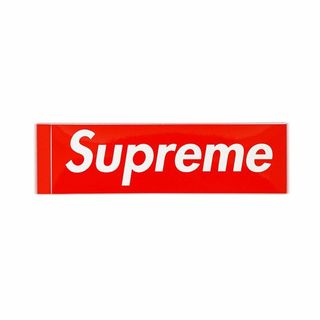 【特価商品】Supreme(シュプリーム) ボックスロゴ ステッカー レッド ワ(その他)