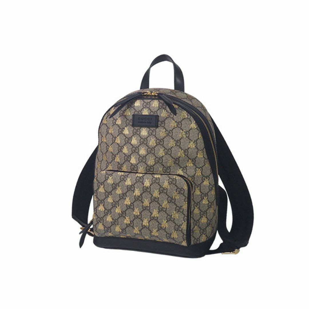 Gucci(グッチ)の◆ミウラ◆グッチ GUCCI GGスプリーム ビー スモール バックパック リュック 427042★【中古】 レディースのバッグ(リュック/バックパック)の商品写真