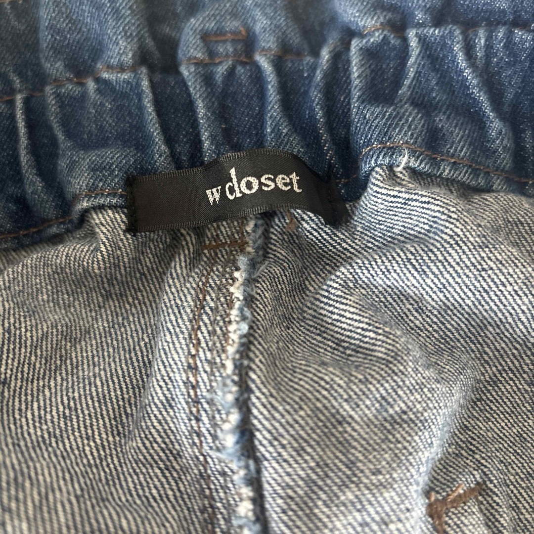 w closet(ダブルクローゼット)のwcloset ダブルクローゼット　ジーンズ　ジーパン　デニム　ズボン　パンツ レディースのパンツ(カジュアルパンツ)の商品写真