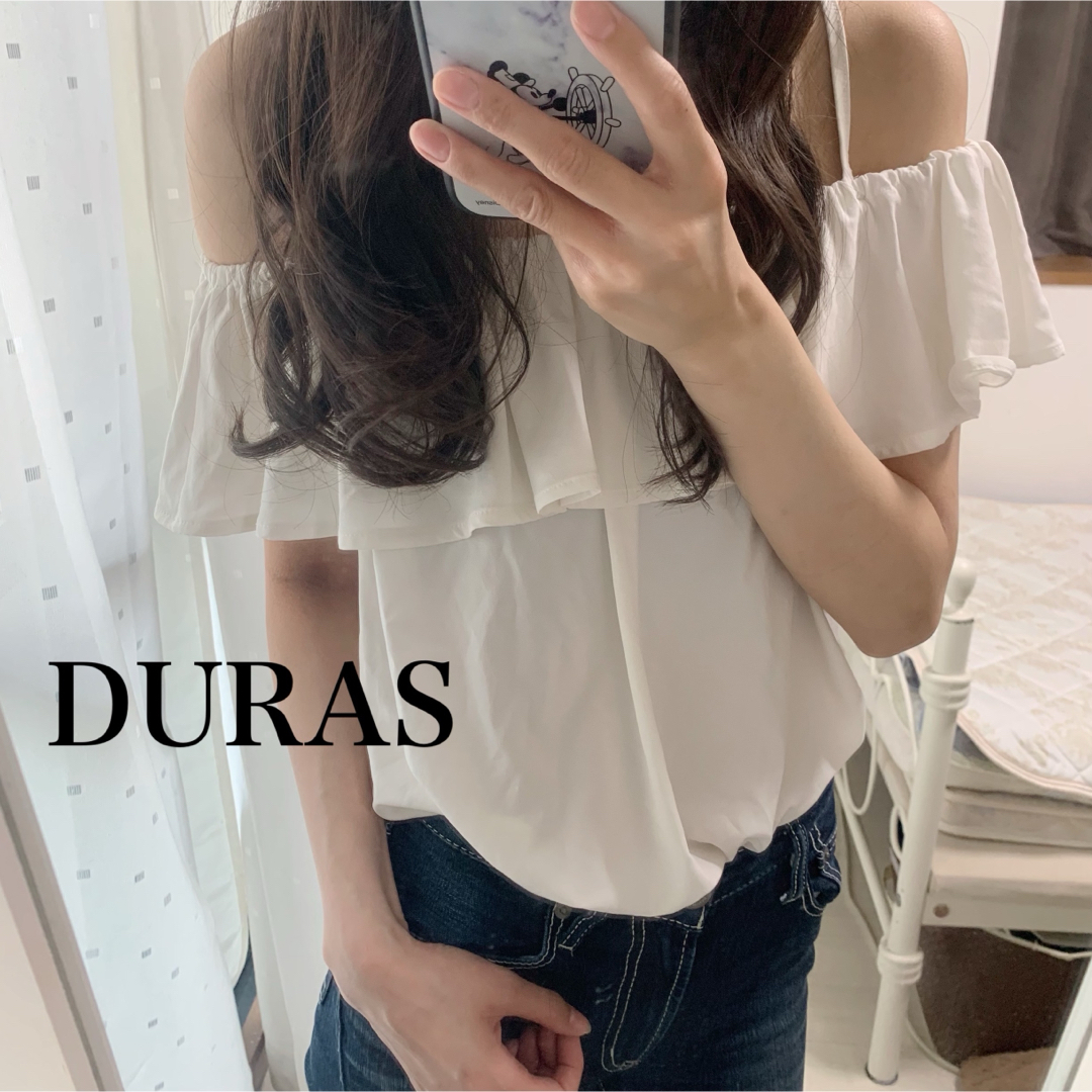 DURAS(デュラス)のDURAS 2wayトップス レディースのトップス(シャツ/ブラウス(半袖/袖なし))の商品写真