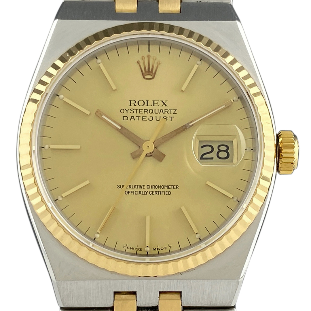 ROLEX(ロレックス)のロレックス オイスタークオーツ デイトジャスト 17013 クォーツ メンズ 【中古】 メンズの時計(腕時計(アナログ))の商品写真