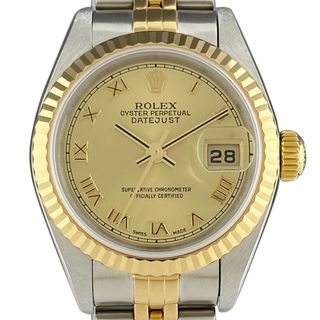 ロレックス(ROLEX)のロレックス デイトジャスト ローマン 79173 自動巻き レディース 【中古】(腕時計)