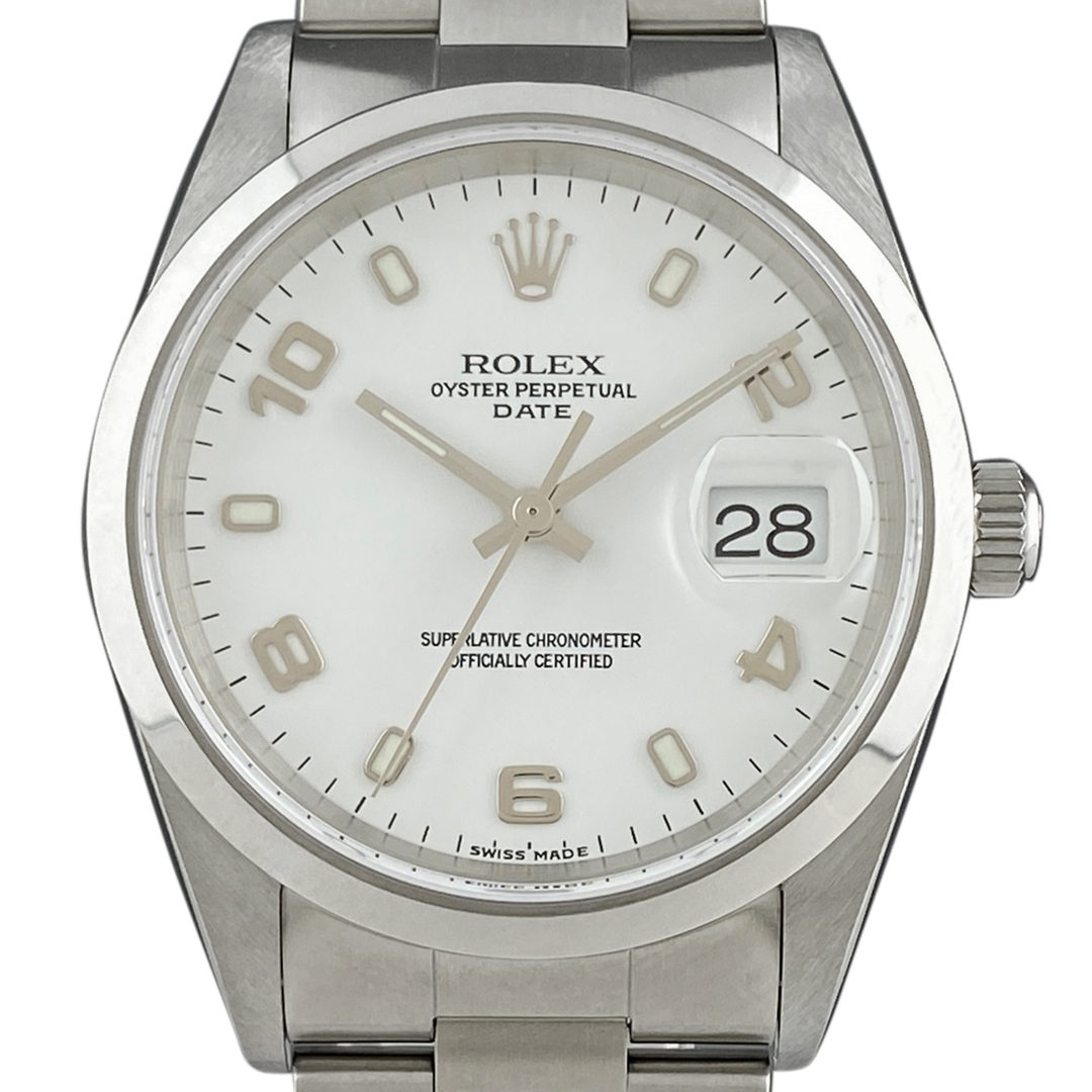 ROLEX(ロレックス)のロレックス オイスターパーペチュアル デイト 15200 自動巻き ボーイズ 【中古】 メンズの時計(腕時計(アナログ))の商品写真