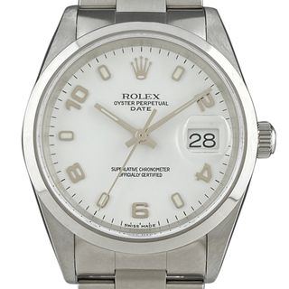 ロレックス(ROLEX)のロレックス オイスターパーペチュアル デイト 15200 自動巻き ボーイズ 【中古】(腕時計(アナログ))