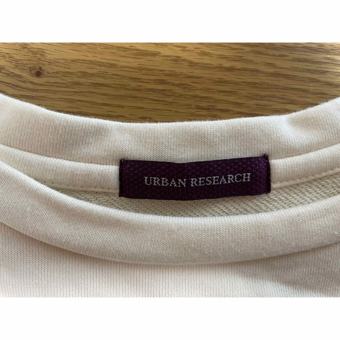 URBAN RESEARCH(アーバンリサーチ)の【アーバンリサーチ】ウラゲ袖ロールビックTシャツ レディースのトップス(Tシャツ(半袖/袖なし))の商品写真
