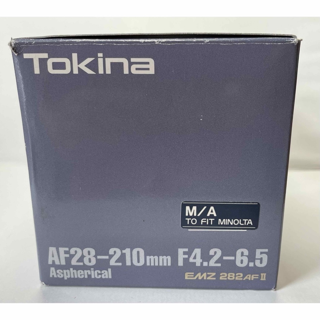 未使用品　一眼レフレンズ　Tokina トキナー 　ミノルタ　Aマウント スマホ/家電/カメラのカメラ(レンズ(ズーム))の商品写真