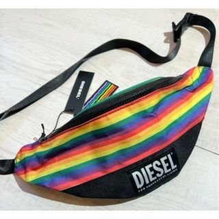 ディーゼル(DIESEL)のDIESEL ディーゼル ボディバッグ ボーダー ユニセックス(ボディーバッグ)