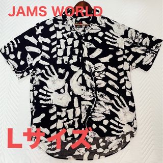 80s 90s JAMS WORLD　開襟シャツ(Tシャツ/カットソー(半袖/袖なし))