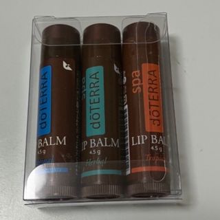 ドテラ(doTERRA)のドテラdoTERAリップバーム3本セット(リップケア/リップクリーム)