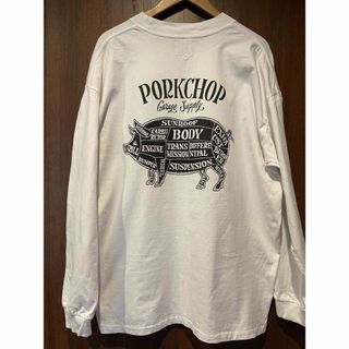 テンダーロイン(TENDERLOIN)の【完売品】ポークチョップガレージサプライ　ロンT XL(Tシャツ/カットソー(七分/長袖))