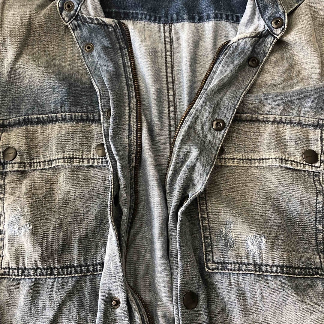 DIESEL(ディーゼル)の ディーゼル　デニムブルゾン メンズのジャケット/アウター(Gジャン/デニムジャケット)の商品写真