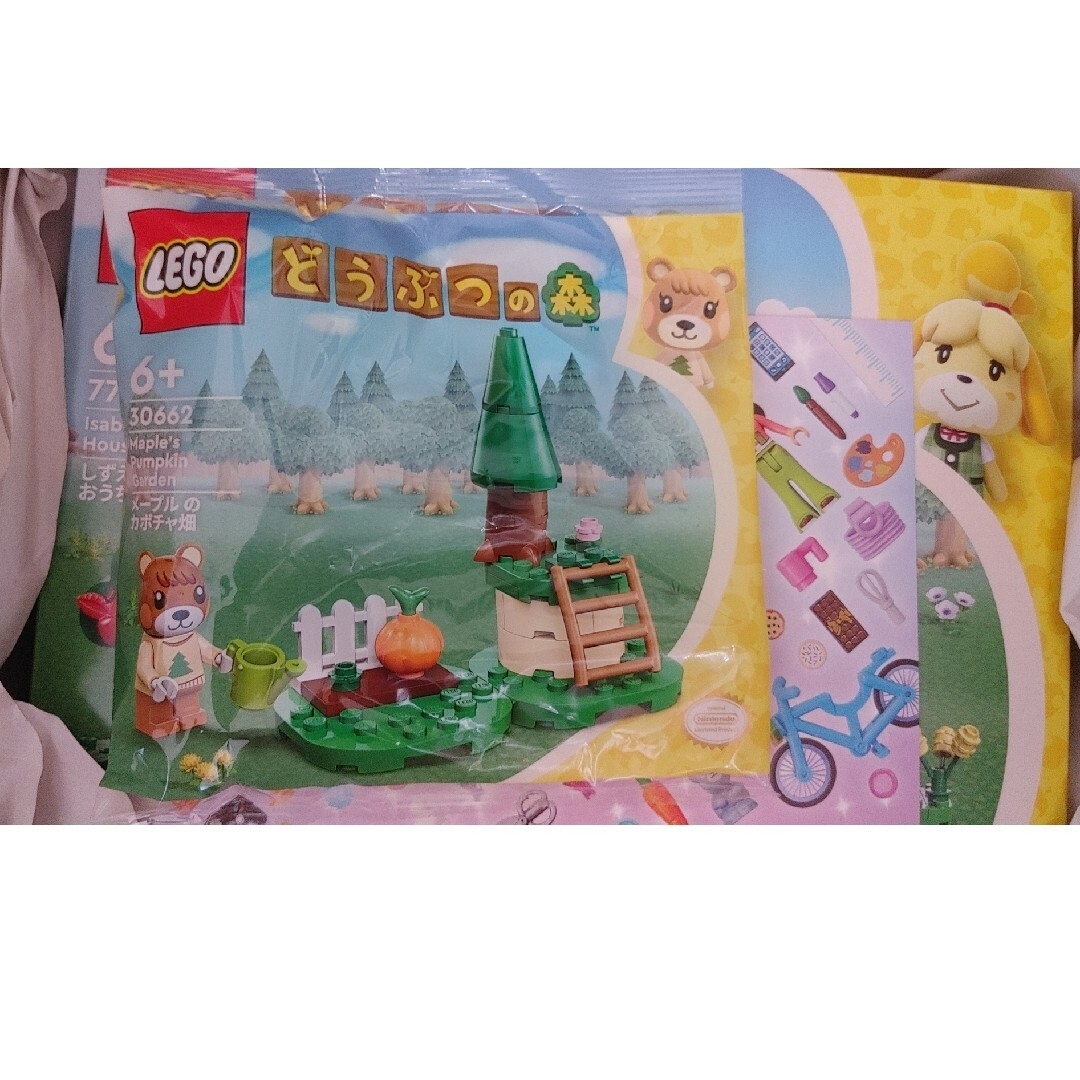Lego(レゴ)の【限定特典付き】レゴ LEGO どうぶつの森 しずえさん おうちにようこそ エンタメ/ホビーのおもちゃ/ぬいぐるみ(キャラクターグッズ)の商品写真