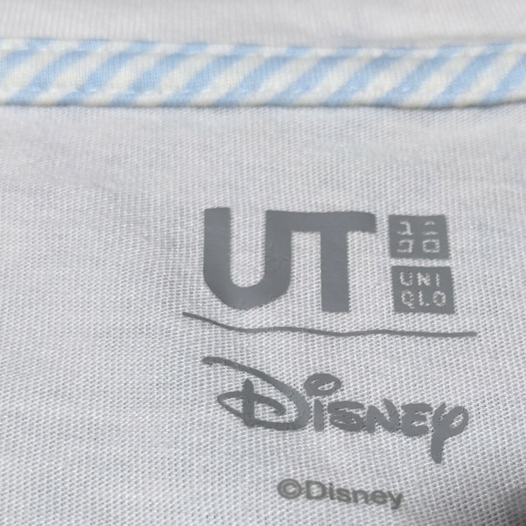 UNIQLO(ユニクロ)のUNIQLO  不思議の国のアリス 半袖　Tシャツ　XL 白　レディース　UT レディースのトップス(Tシャツ(半袖/袖なし))の商品写真