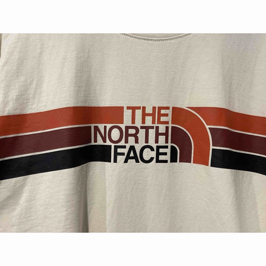 THE NORTH FACE(ザノースフェイス)のノースフェイス ロンT 長袖Tシャツ 海外XXL 日本4L相当 新品 白 LP メンズのトップス(Tシャツ/カットソー(七分/長袖))の商品写真