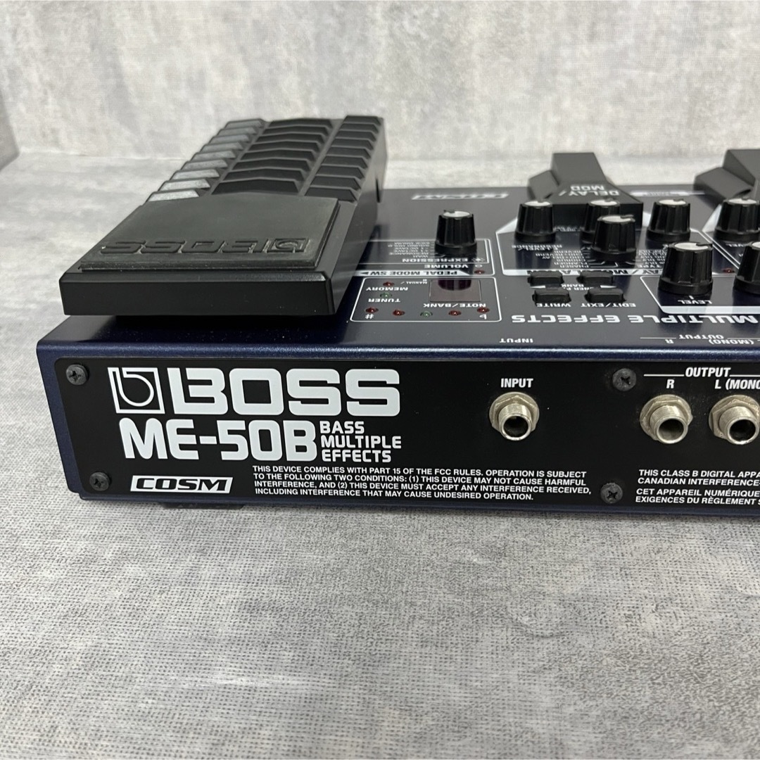 BOSS(ボス)のBOSS Bass Multiple Effects エフェクター ME-50B 楽器のベース(ベースエフェクター)の商品写真