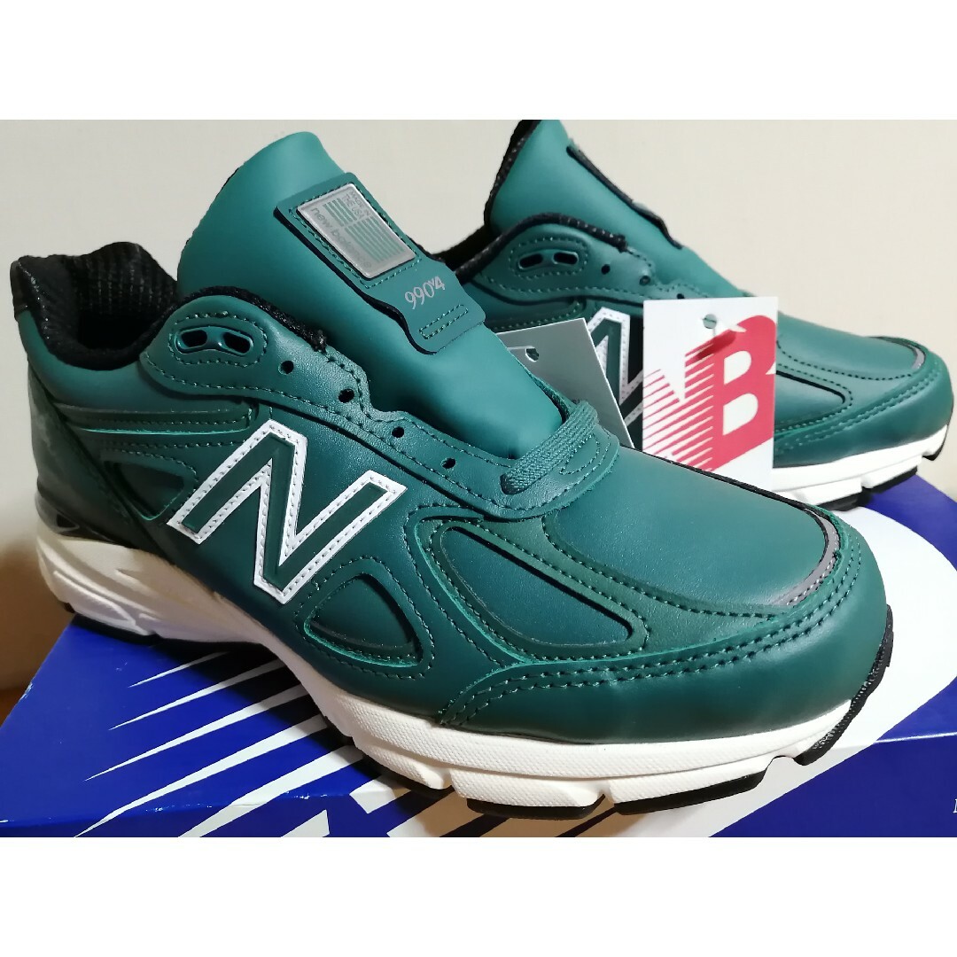 New Balance(ニューバランス)のus6 24.0cm ニューバランス U990TW4 グリーン 未使用品 レディースの靴/シューズ(スニーカー)の商品写真