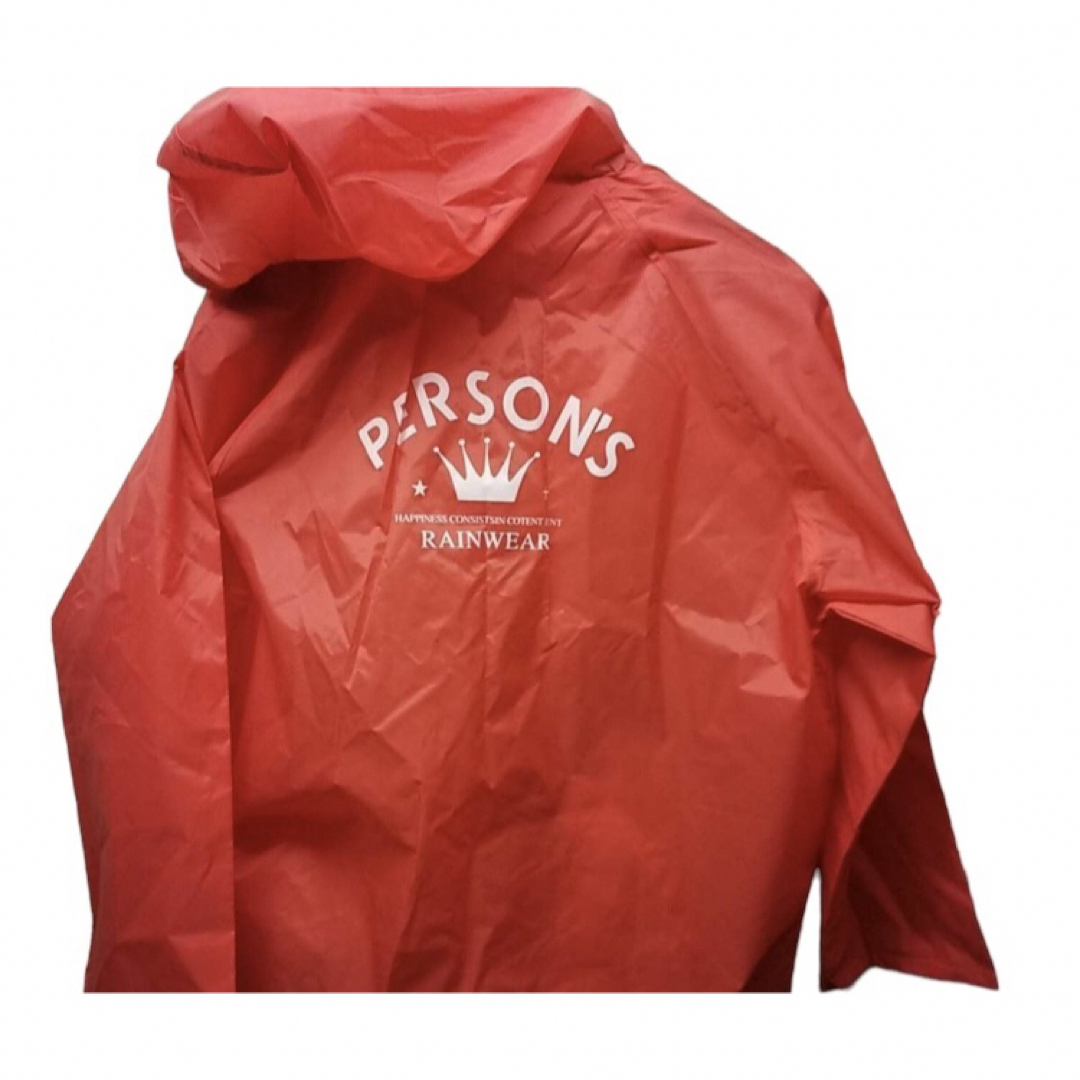 PERSON'S(パーソンズ)の【PERSON'S】パーソンズ☆レディースナイロンパーカー☆ワンサイズ☆赤☆新品 レディースのジャケット/アウター(ナイロンジャケット)の商品写真