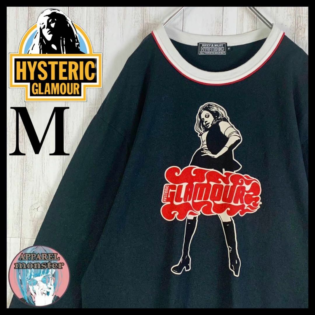 HYSTERIC GLAMOUR(ヒステリックグラマー)の【超希少モデル】ヒステリックグラマー ビクセンガール M 即完売 希少 ロンT メンズのトップス(Tシャツ/カットソー(七分/長袖))の商品写真