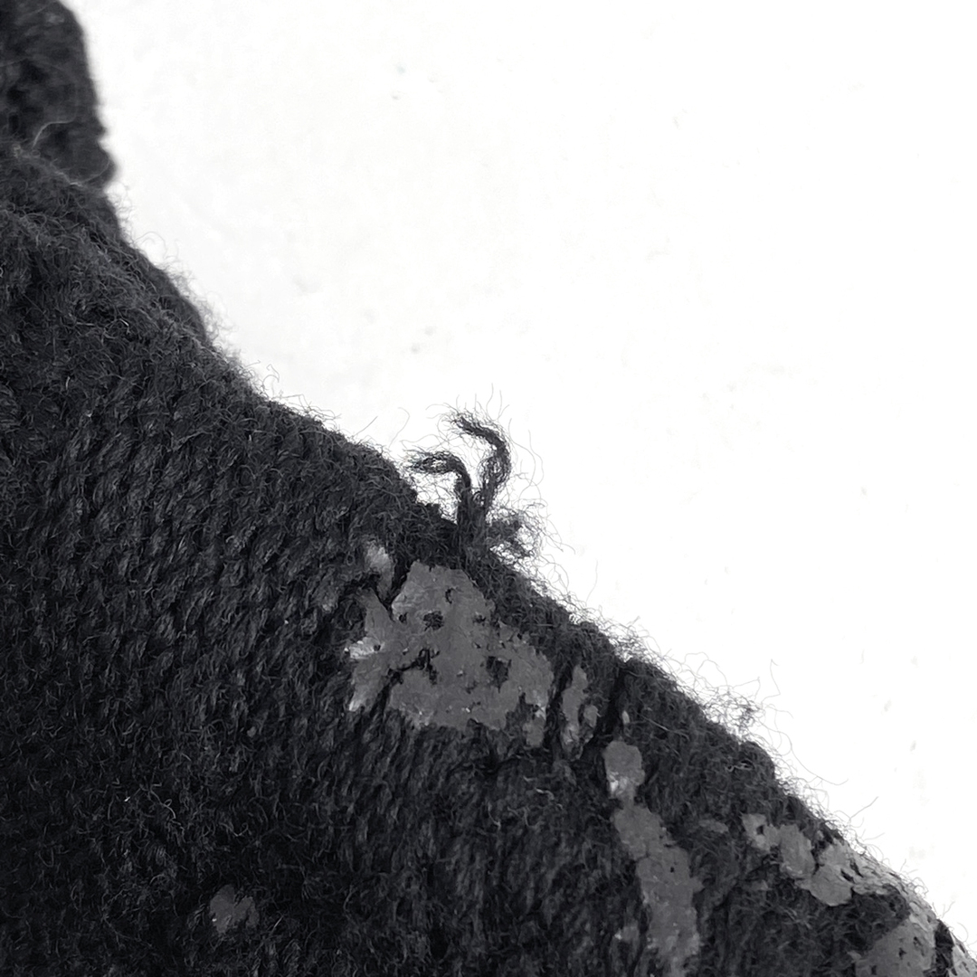 CHANEL(シャネル)のシャネル ココマーク ボタン ニット ワンピース レディース 36 【中古】 レディースのスカート(ひざ丈スカート)の商品写真