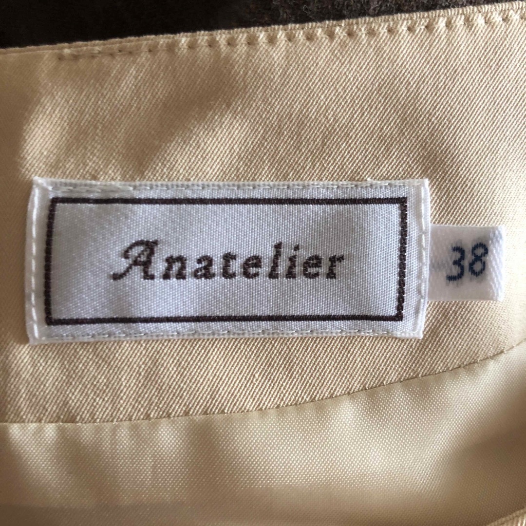 anatelier(アナトリエ)の美品⭐︎アナトリエ　38 M ワンピース レディースのワンピース(ひざ丈ワンピース)の商品写真