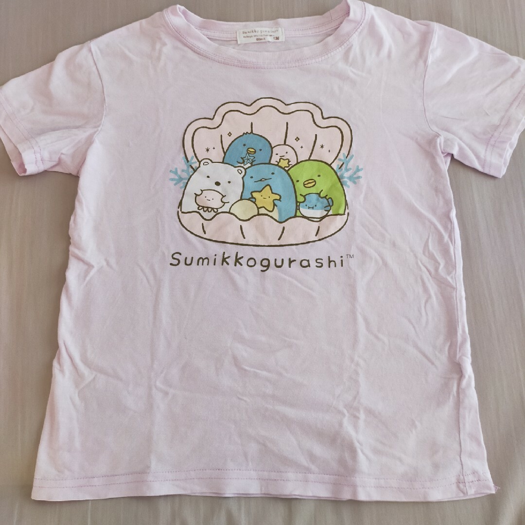 サンエックス(サンエックス)のすみっコぐらし　Tシャツ　130 キッズ/ベビー/マタニティのキッズ服女の子用(90cm~)(Tシャツ/カットソー)の商品写真