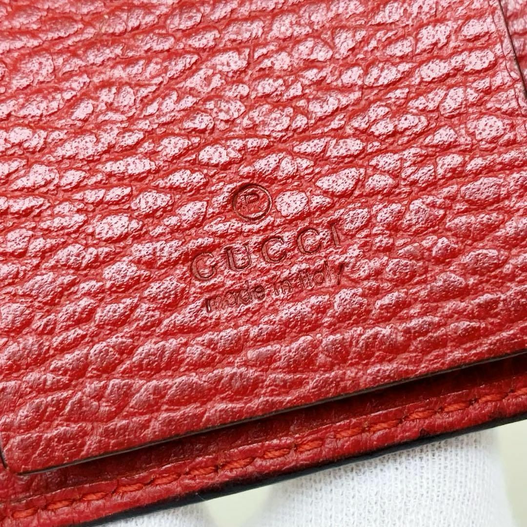 人気TOP グッチ 【極美品】 キーケース ゴールド金具 ロゴ型押し 人気TOP グッチ 【極美品】 キーケース ゴールド金具 ロゴ型押し