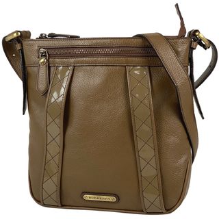 BURBERRY - バーバリー ロゴ ショルダーバッグ レディース 【中古】