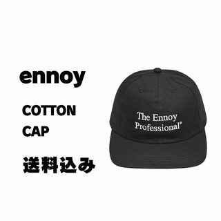 ennoy COTTON CAP BLACK(キャップ)