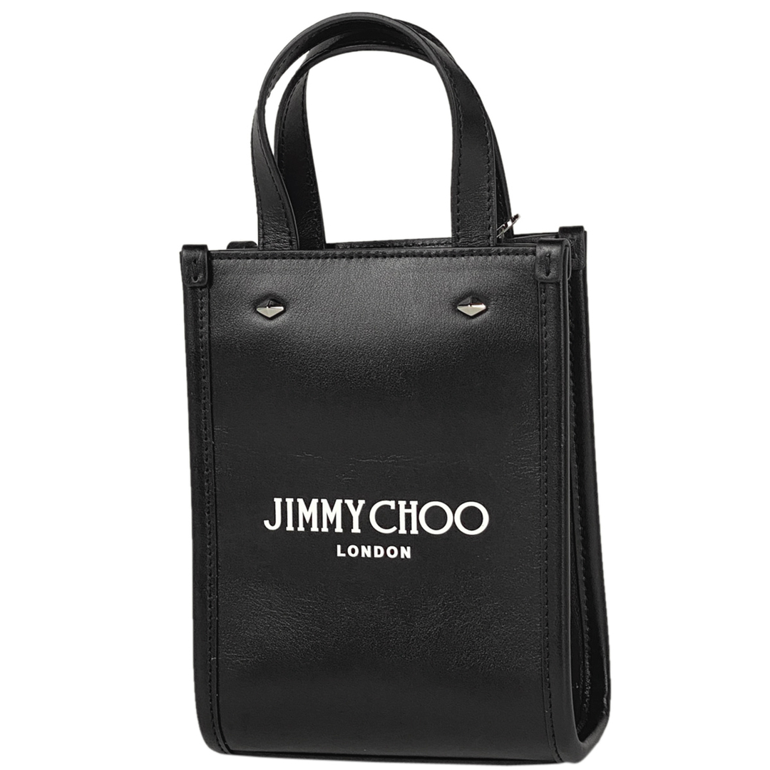 JIMMY CHOO(ジミーチュウ)のジミーチュウ ロゴ ハンドバッグ レディース 【中古】 レディースのバッグ(ハンドバッグ)の商品写真