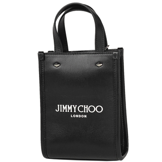 ジミーチュウ(JIMMY CHOO)のジミーチュウ ロゴ ハンドバッグ レディース 【中古】(ハンドバッグ)
